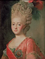 Porträt der Kaiserin Maria Fyodorina (1759-1828)